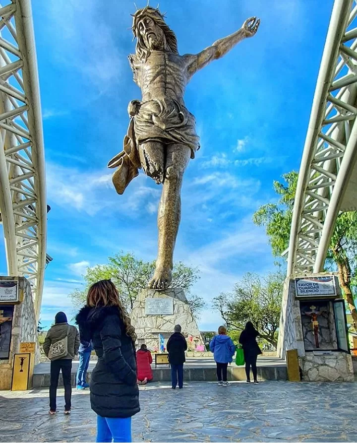 Cristo Roto monumental en Aguascalientes