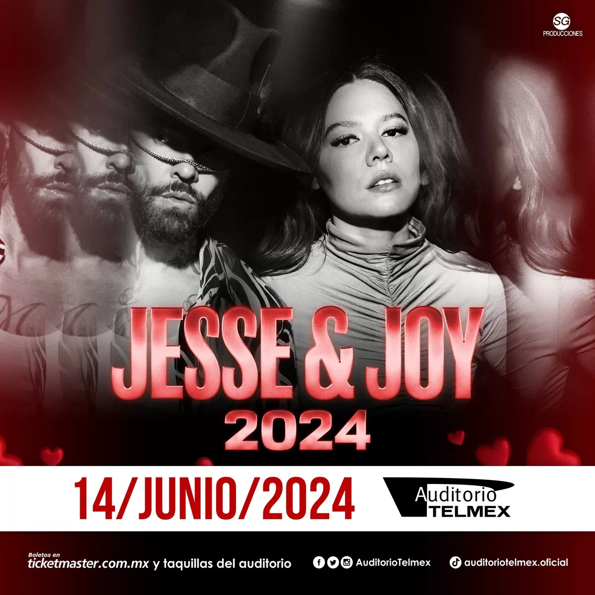 boletos concierto jesse y joy guadalajara 2024