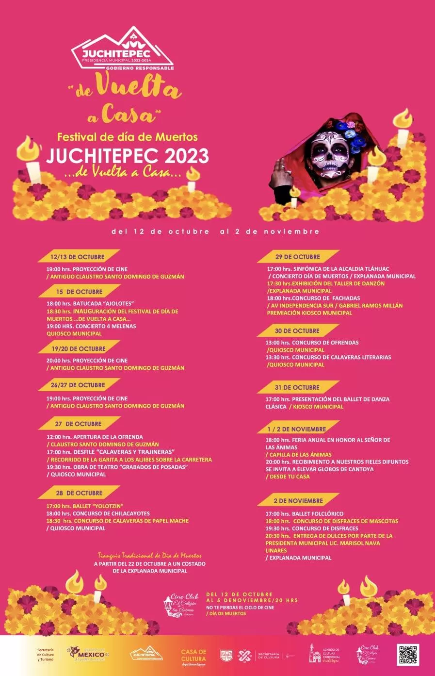 festival de día de muertos juchitepec 2023
